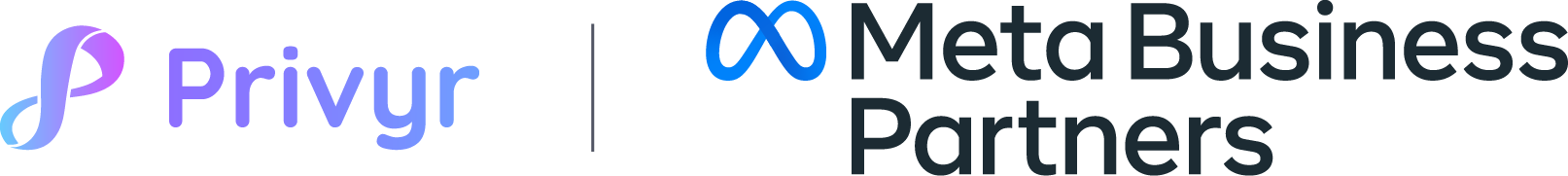 Privyr X Meta Business Partners Logo